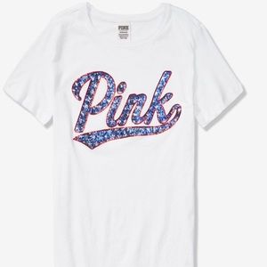 Brand new bling tee from pink Victoria Secret